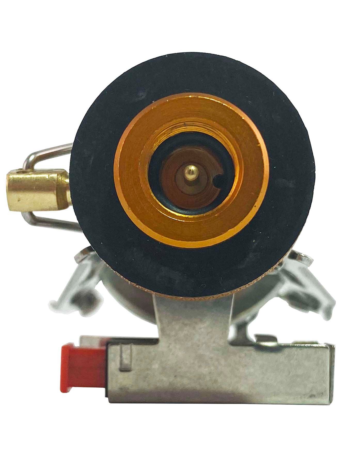 GARDINGER Taschenkocher Campingkocher einfammig Piezozündung klappbar für Gaskartusche EN417, (1-St), 3,5 kW