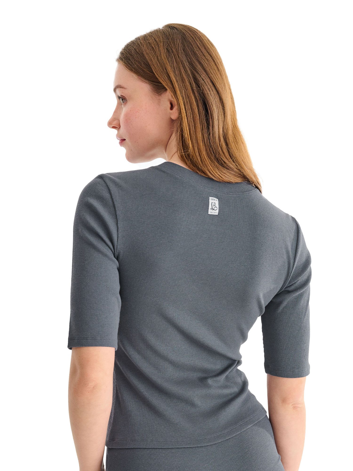 Lisca T-Shirt 2er Pack Shirt kurzarm (Packung, 2-tlg) Modal X Baumwolle, luxuriöses Tragegefühl - durch Material-Mix