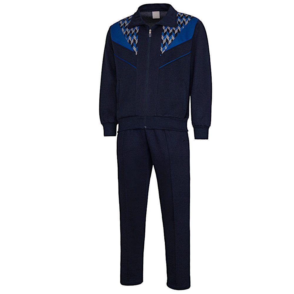 Herbold Sportswear Trainingsanzug Herren Freizeitanzug Hausanzug mit Kontra günstig online kaufen