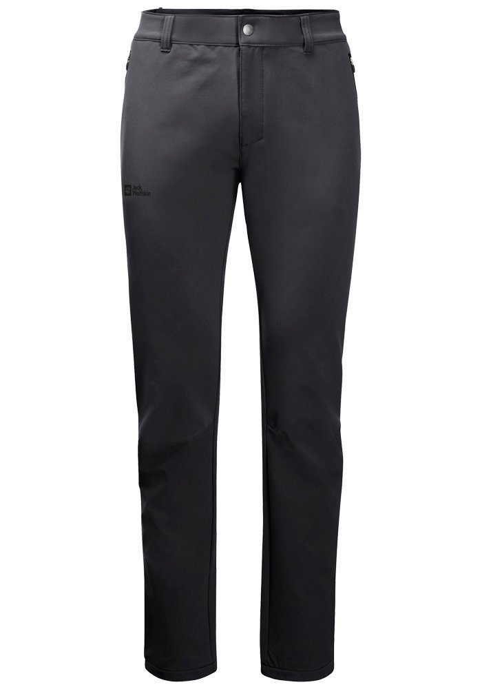 M Outdoorhose black ACTIVATE THERMIC Wolfskin Jack PANTS