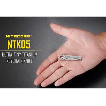 Nitecore Taschenmesser NTK05 Titan Taschenmesser