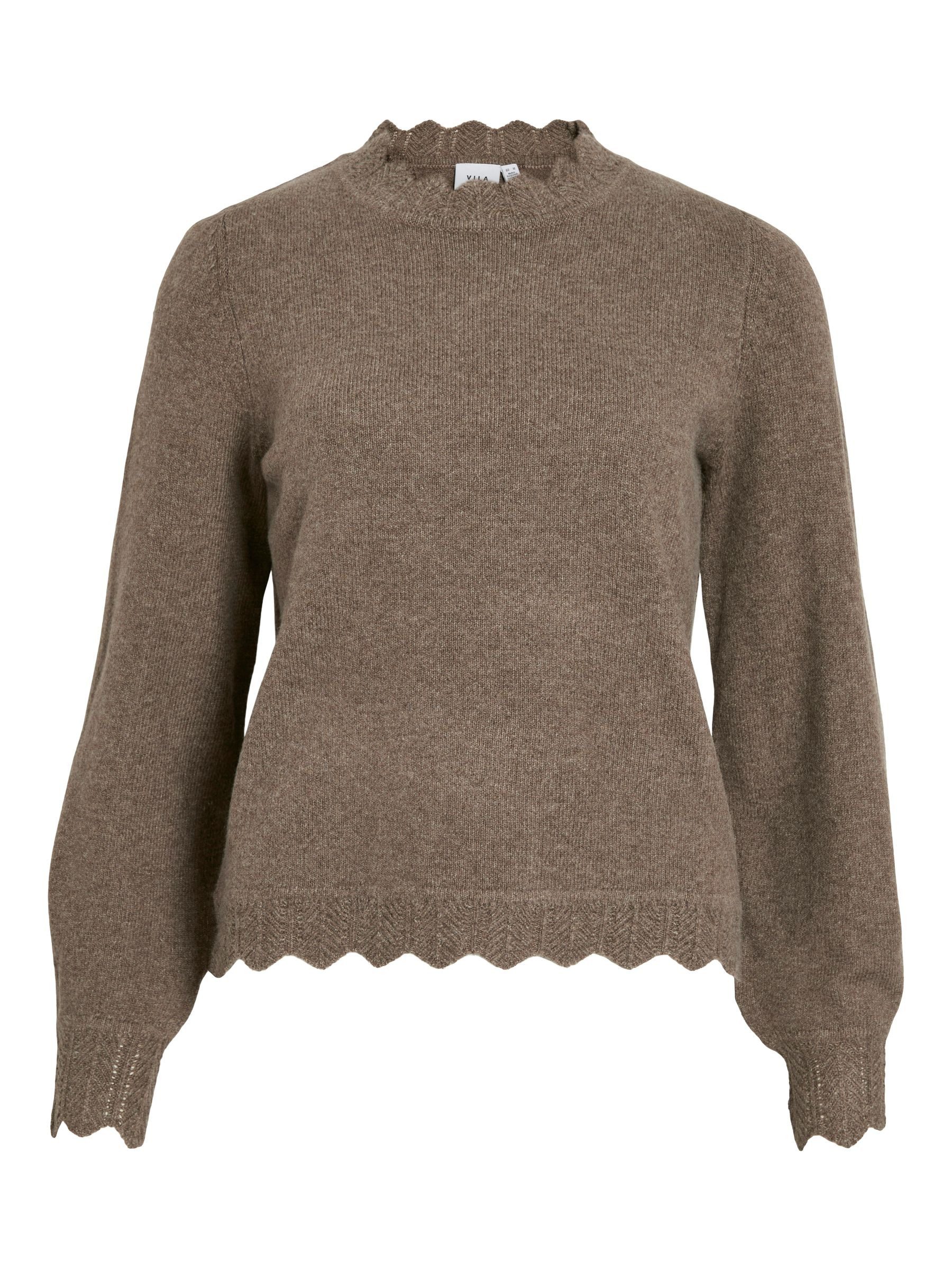 Vila Strickpullover Weicher Strickpulli in aktuellem günstig online kaufen