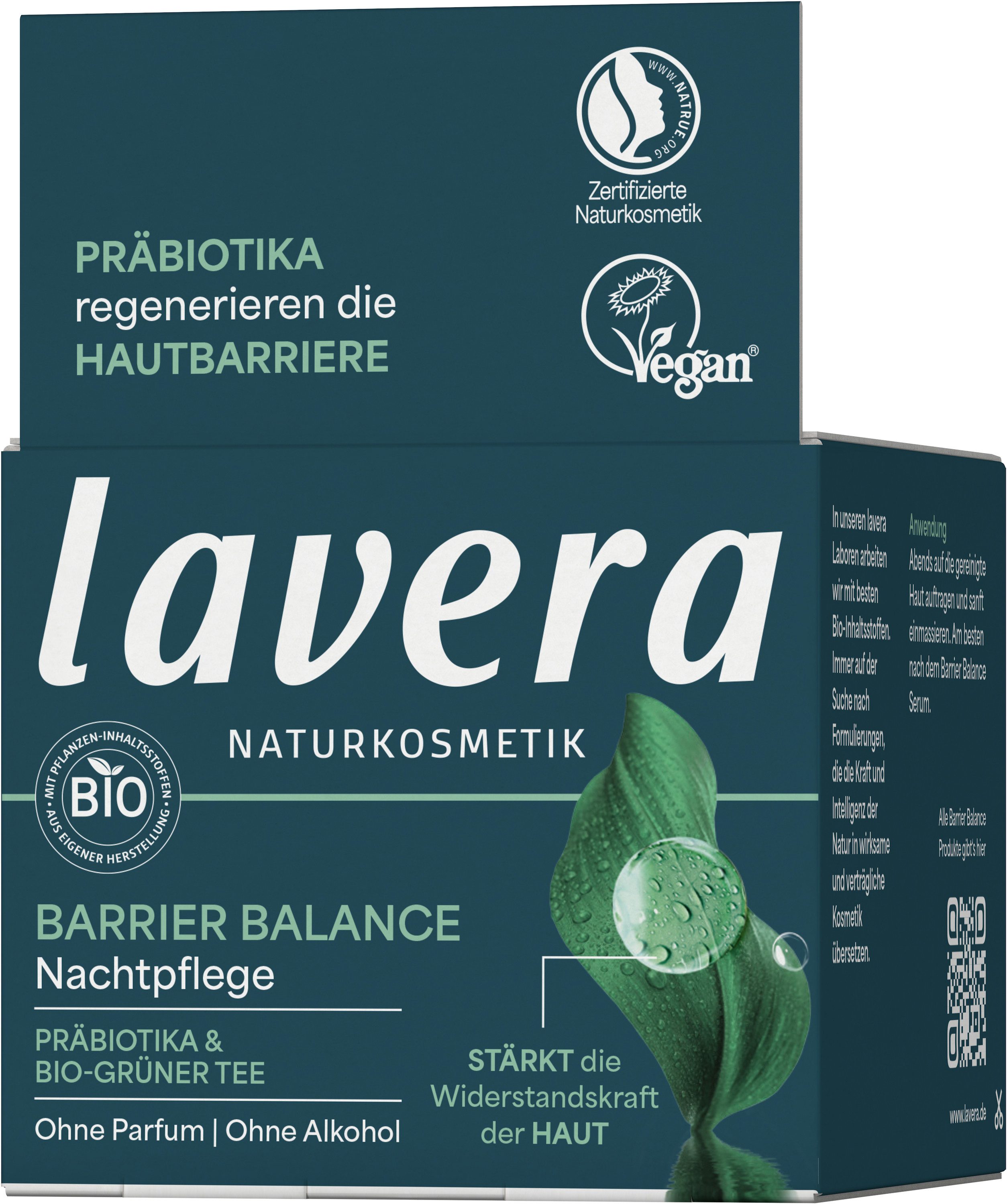 lavera Nachtcreme Barrier Balance Nachtpflege