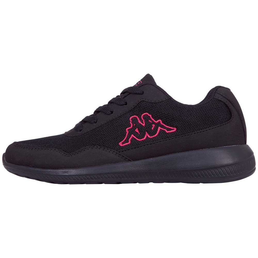 Kappa Sneaker mit besonders leichter Sohle black-pink