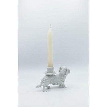 Reichenbach Kerzenhalter Kerzenleuchter Dackel Weiß Graf von Candle