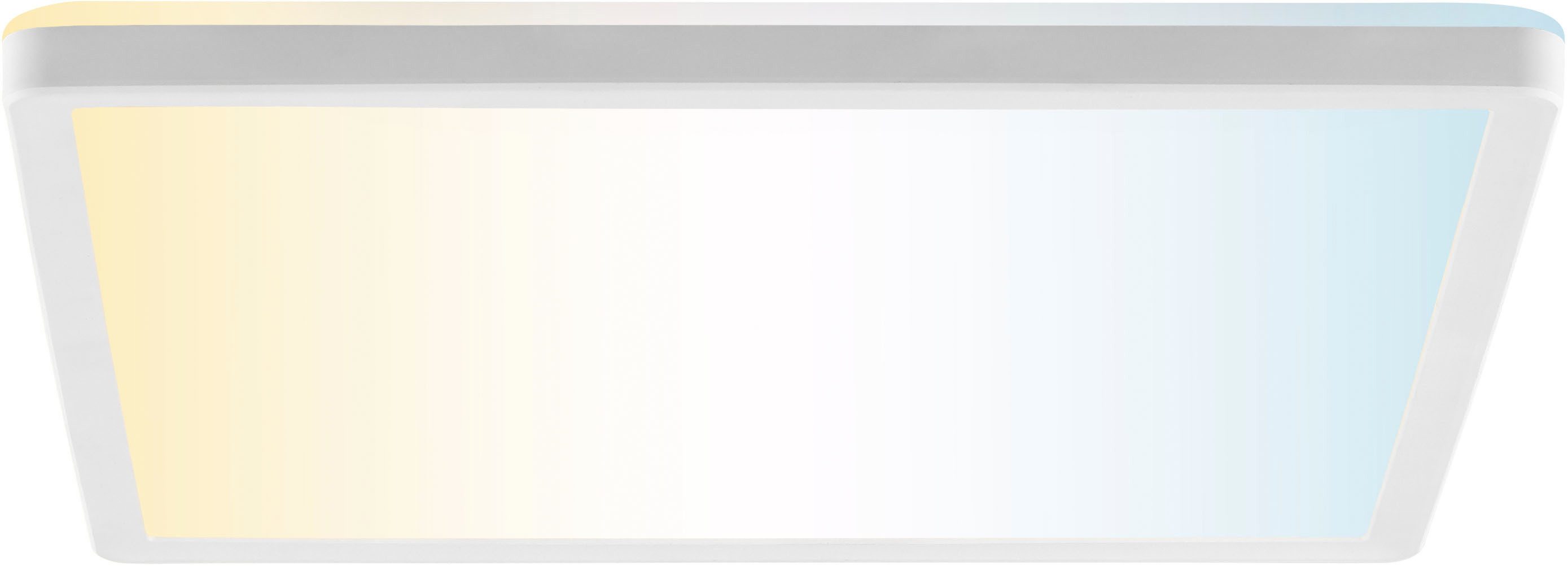 Hanseatic LED Panel DLP220A, CCT - über Fernbedienung, LED fest integriert, warmweiß - kaltweiß, Deckenlampe, Deckenleuchte, dimmbar, CCT über Wandschalter