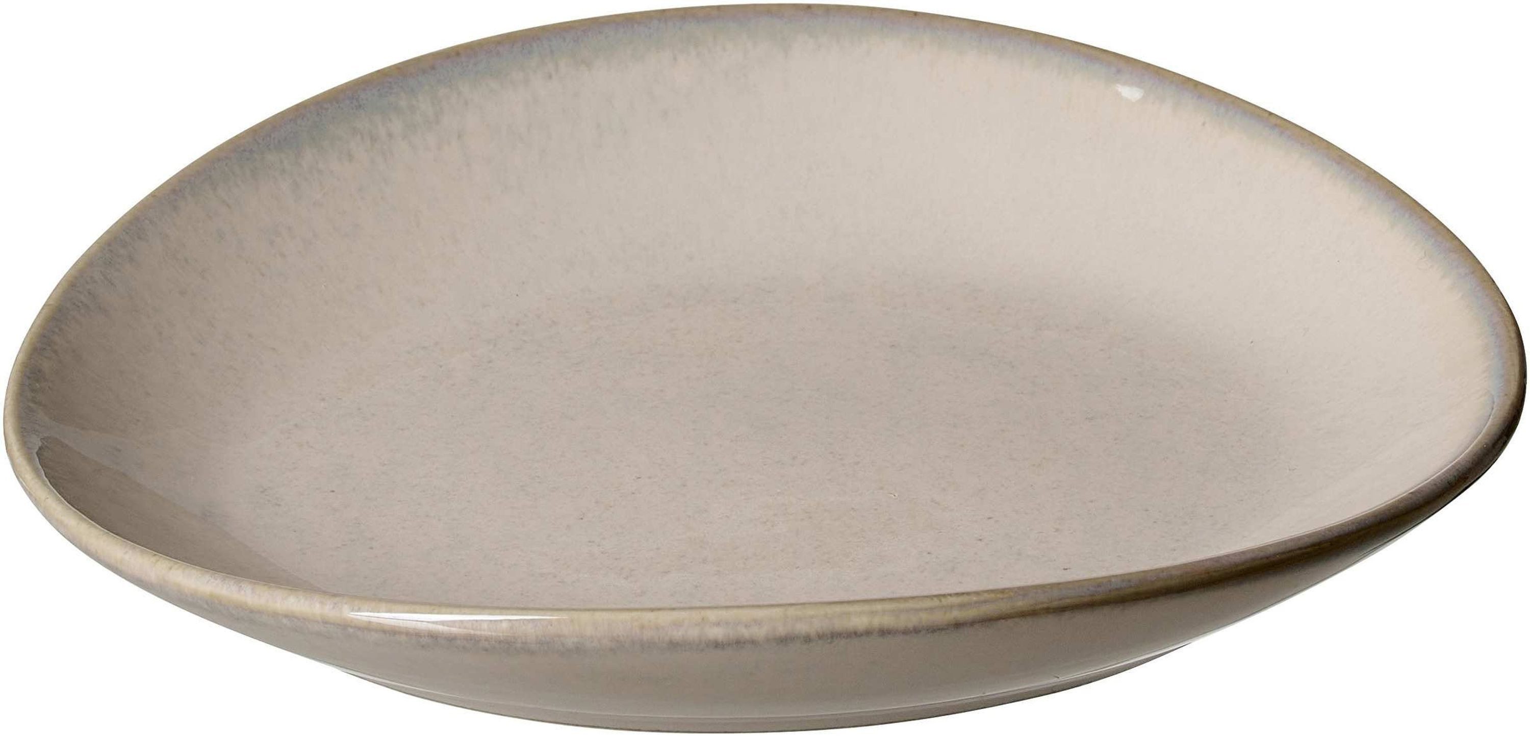 Ritzenhoff & Breker Dipschale Dipschale oval 9,5 cm, Keramikoptik, reaktiv glasiert, Porzellan