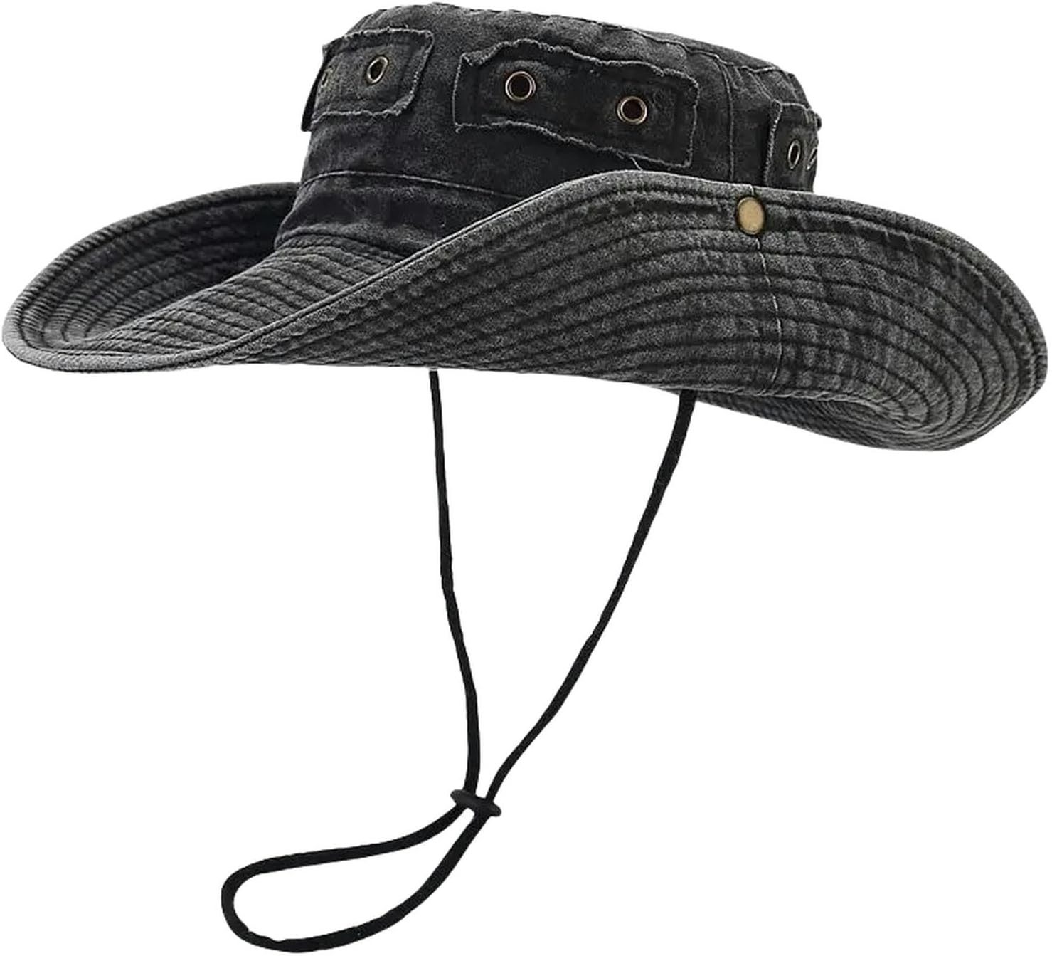 RWEUOQ Sonnenhut Sonnenhut breite Krempe Hut, günstig online kaufen