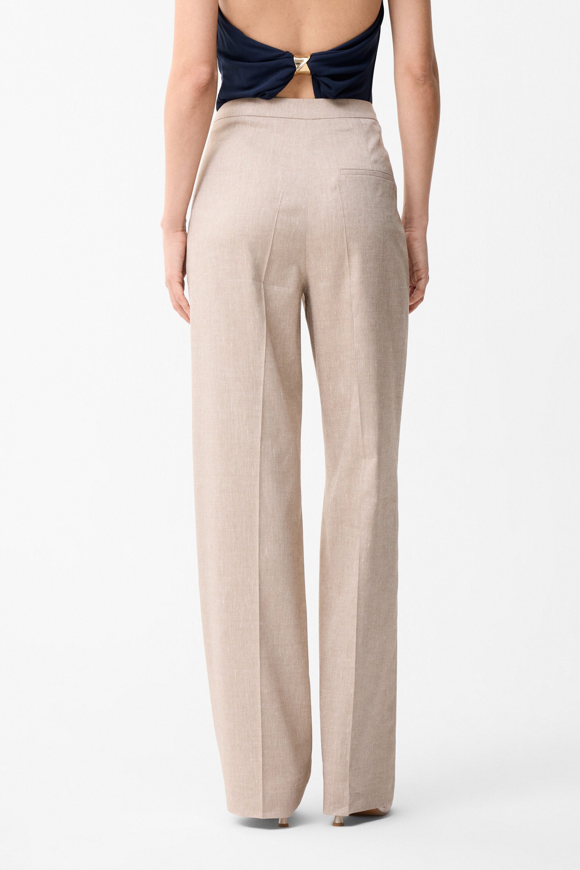 adL Anzughose Hose mit weitem Bein