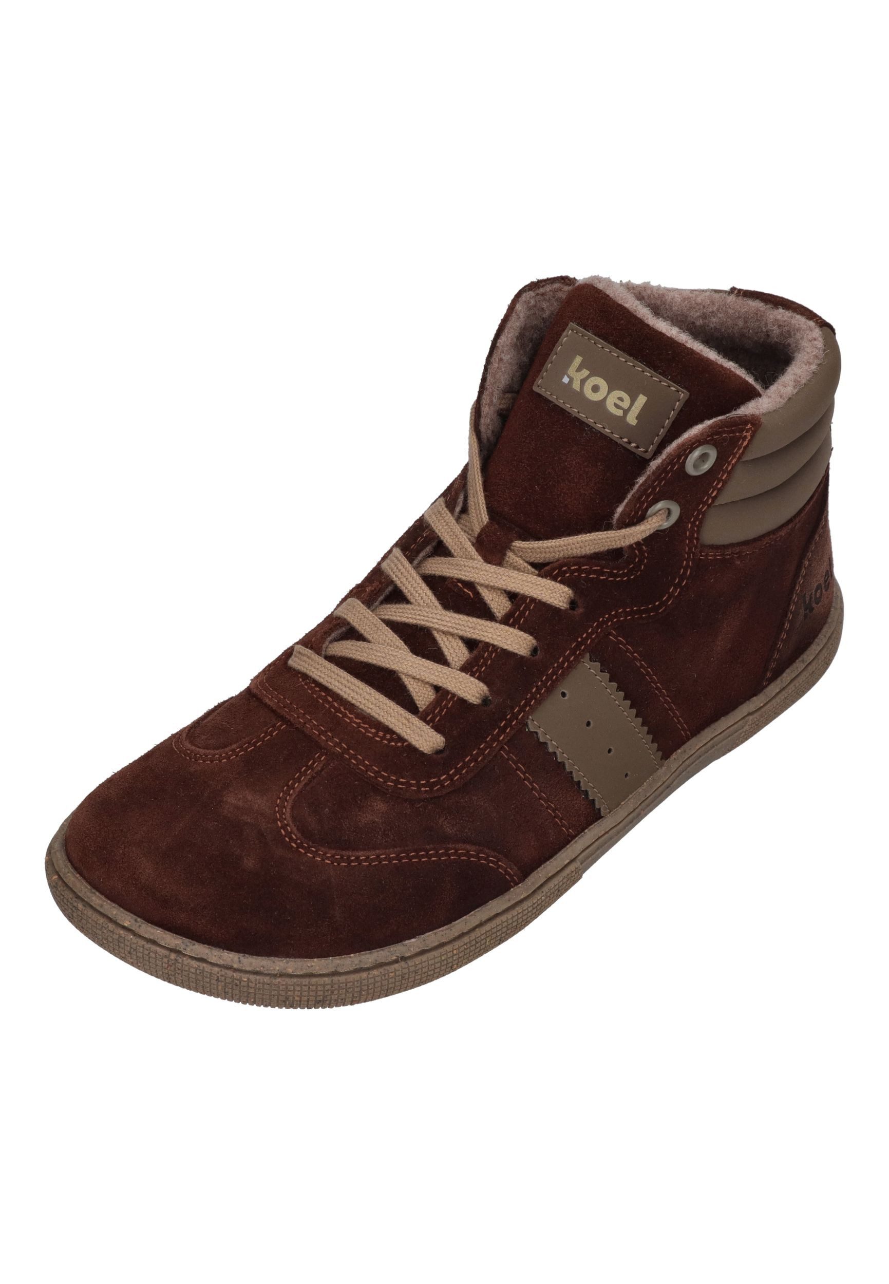 KOEL DREW FELT Barfußschuh chocolate