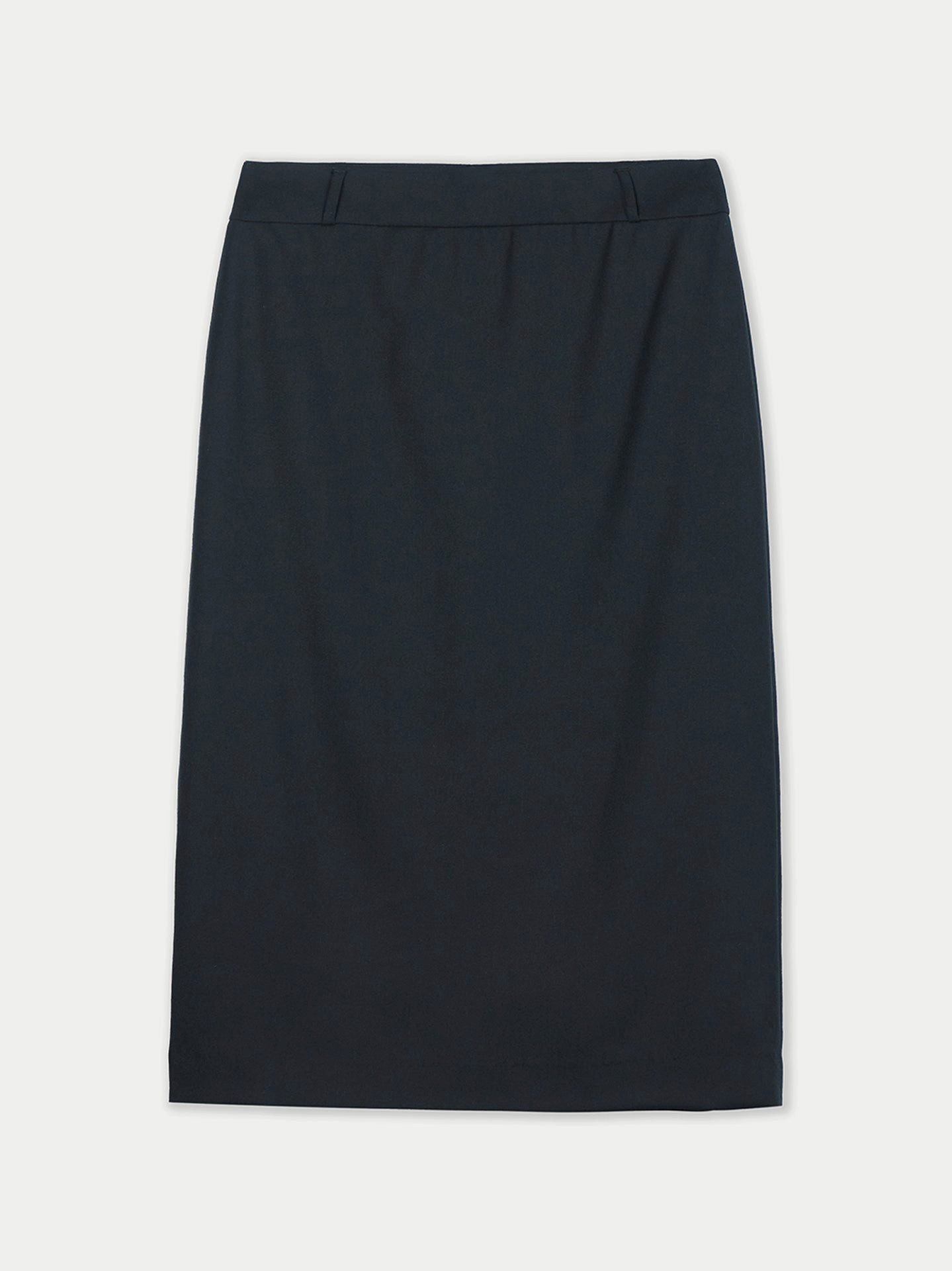 GOBI Cashmere Strickrock Kaschmir-Rock in Tailoring-Optik
