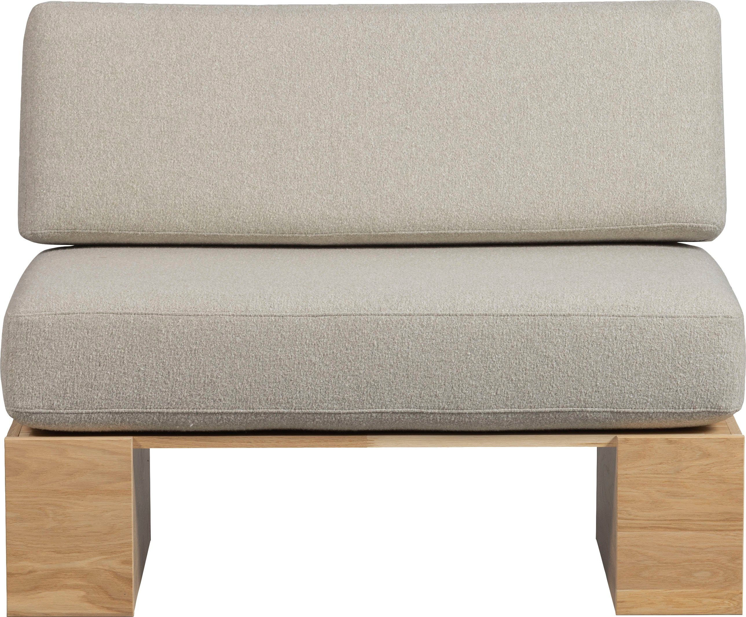 WOOOD Essbank Dine, Sitzbank, mit bequemen Sitzkissen, Breite 200 cm