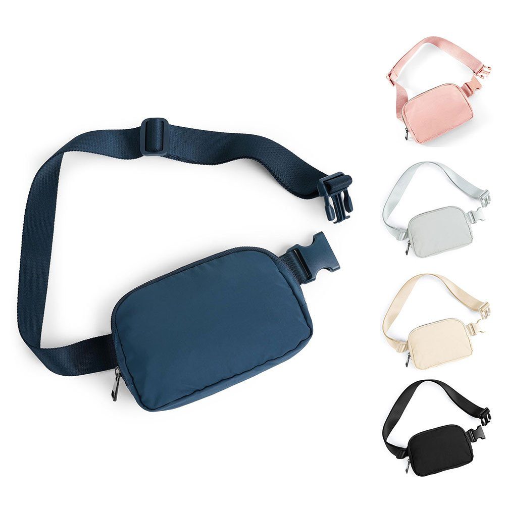 Blusmart Schultertasche Outdoor-Sport-Hüfttasche, brown light Für Brusttasche Wasserdichte Reißfeste