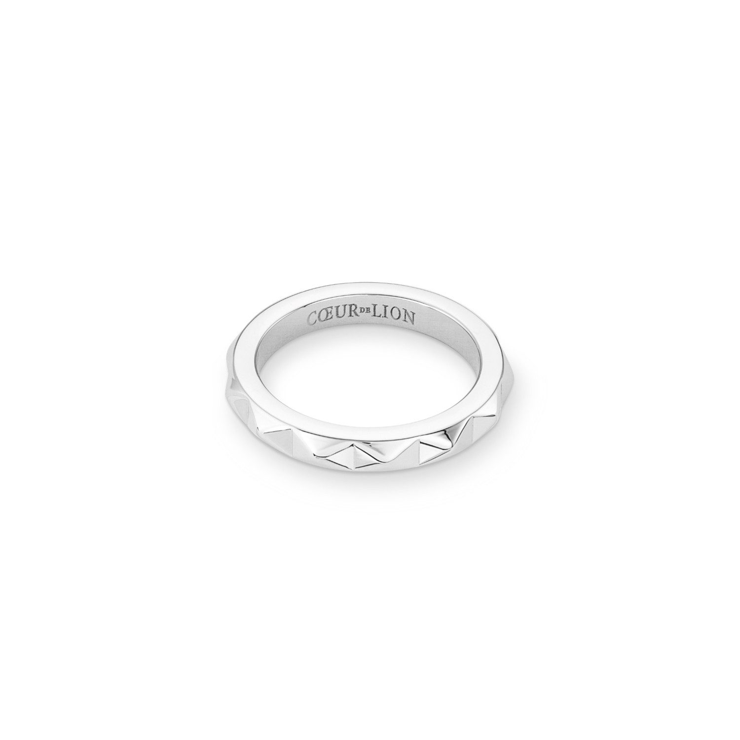 COEUR DE LION Fingerring Coeur de Lion Ring silberfarben 0135/40-1700