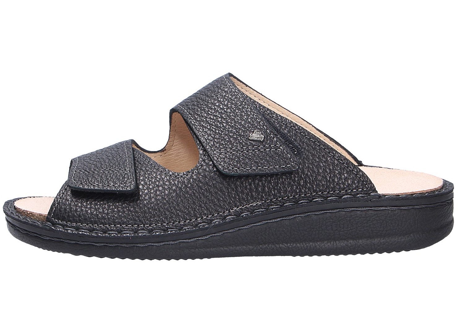 Finn Comfort Finn Comfort Herren Pantolette RIAD schwarz Größe Pantolette