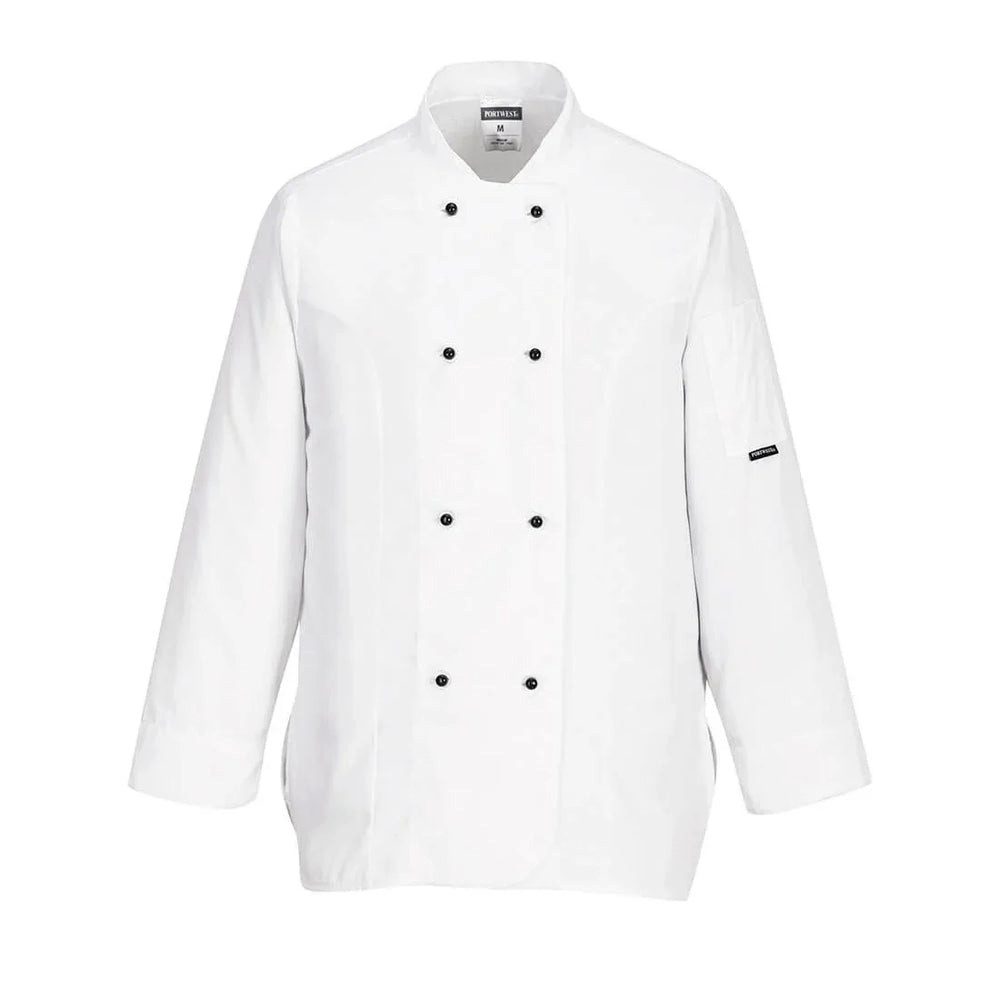 Kochjacke C837 - Rachel Damenkoch Jacke langarm / PW C837-01