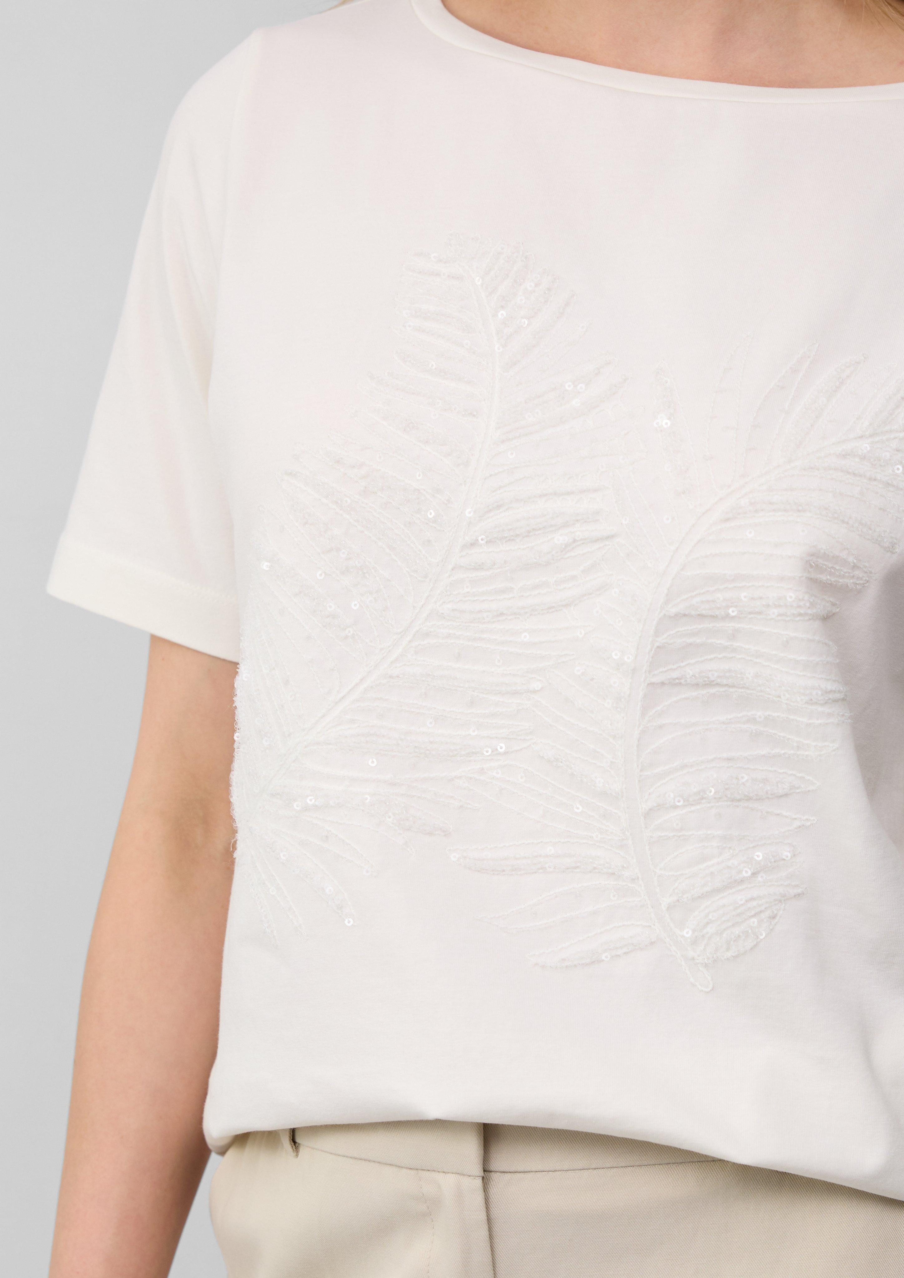 s.Oliver BLACK LABEL Kurzarmshirt T-Shirt im günstig online kaufen