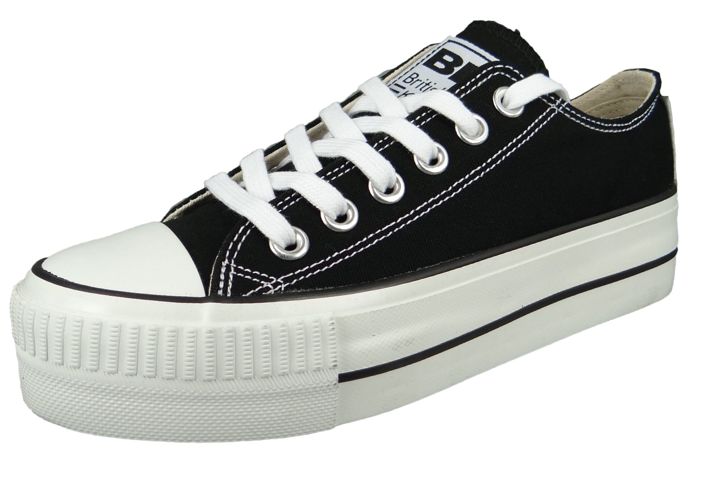 B49-3705 02 Black/White Sneaker