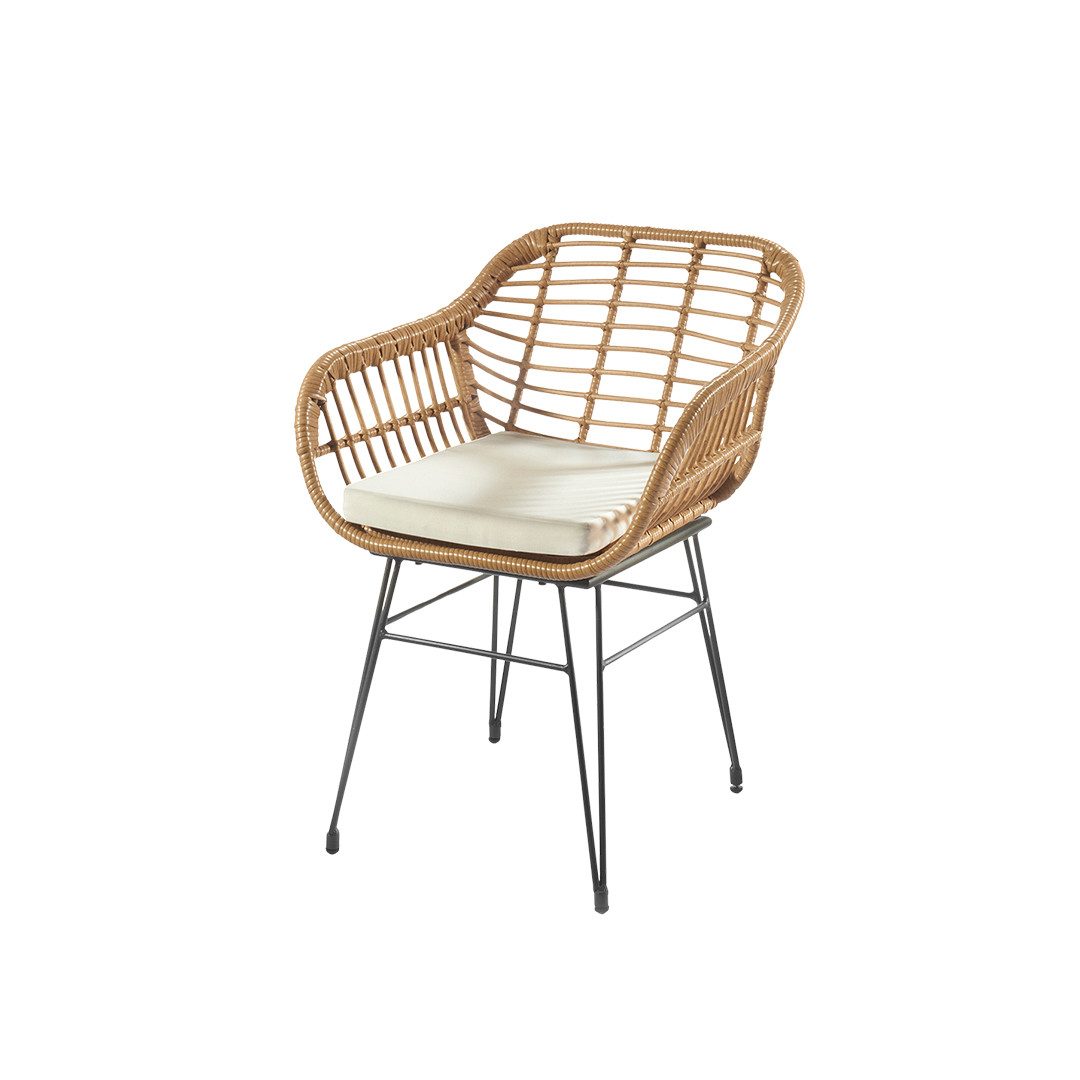Kobolo 4-Fußstuhl Gartensessel Gartenstuhl RETRO inklusive günstig online kaufen