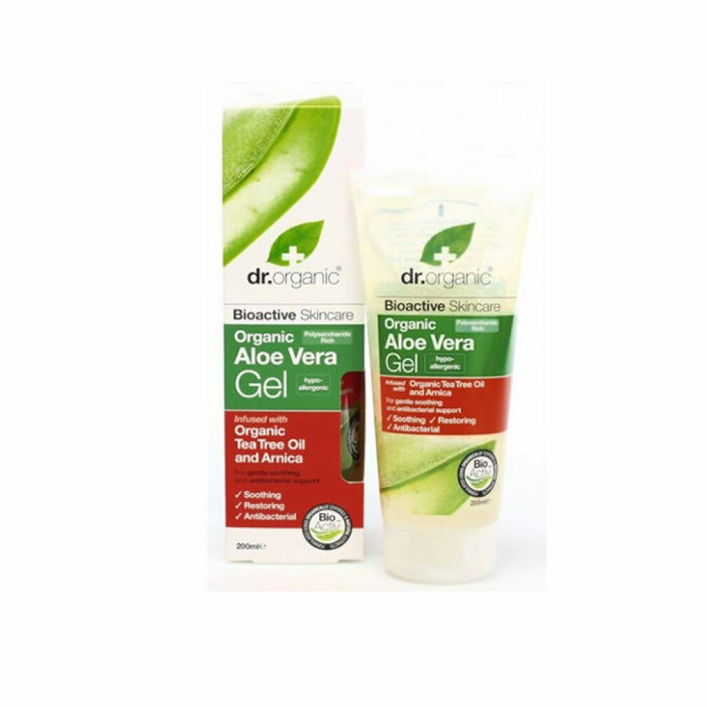 Dr. Organic Duschgel Dr Organic Aloe Vera Gel With Tea Tree 200ml