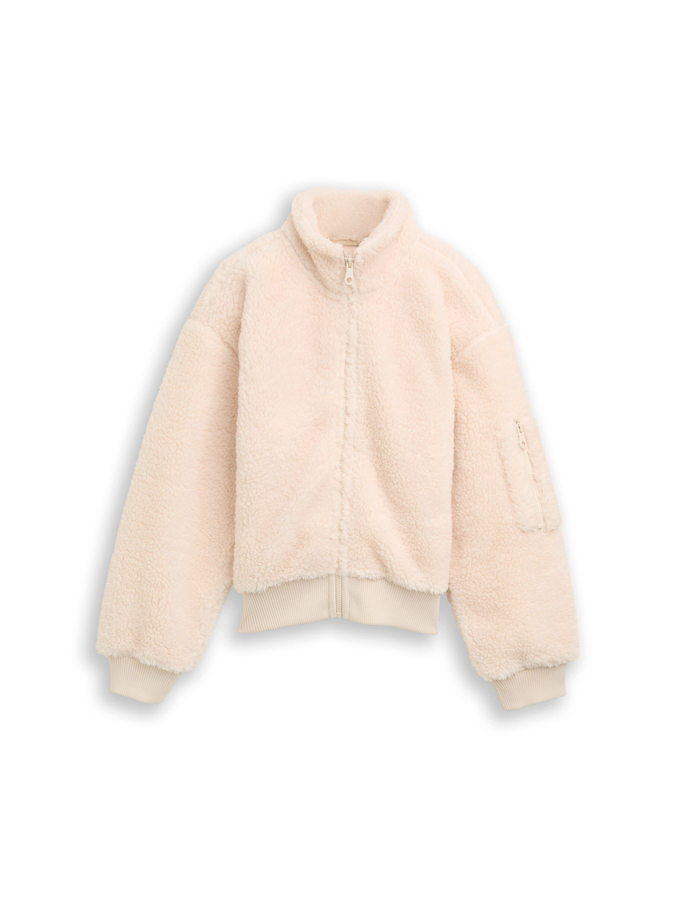 TOM TAILOR Sweatjacke mit Tasche