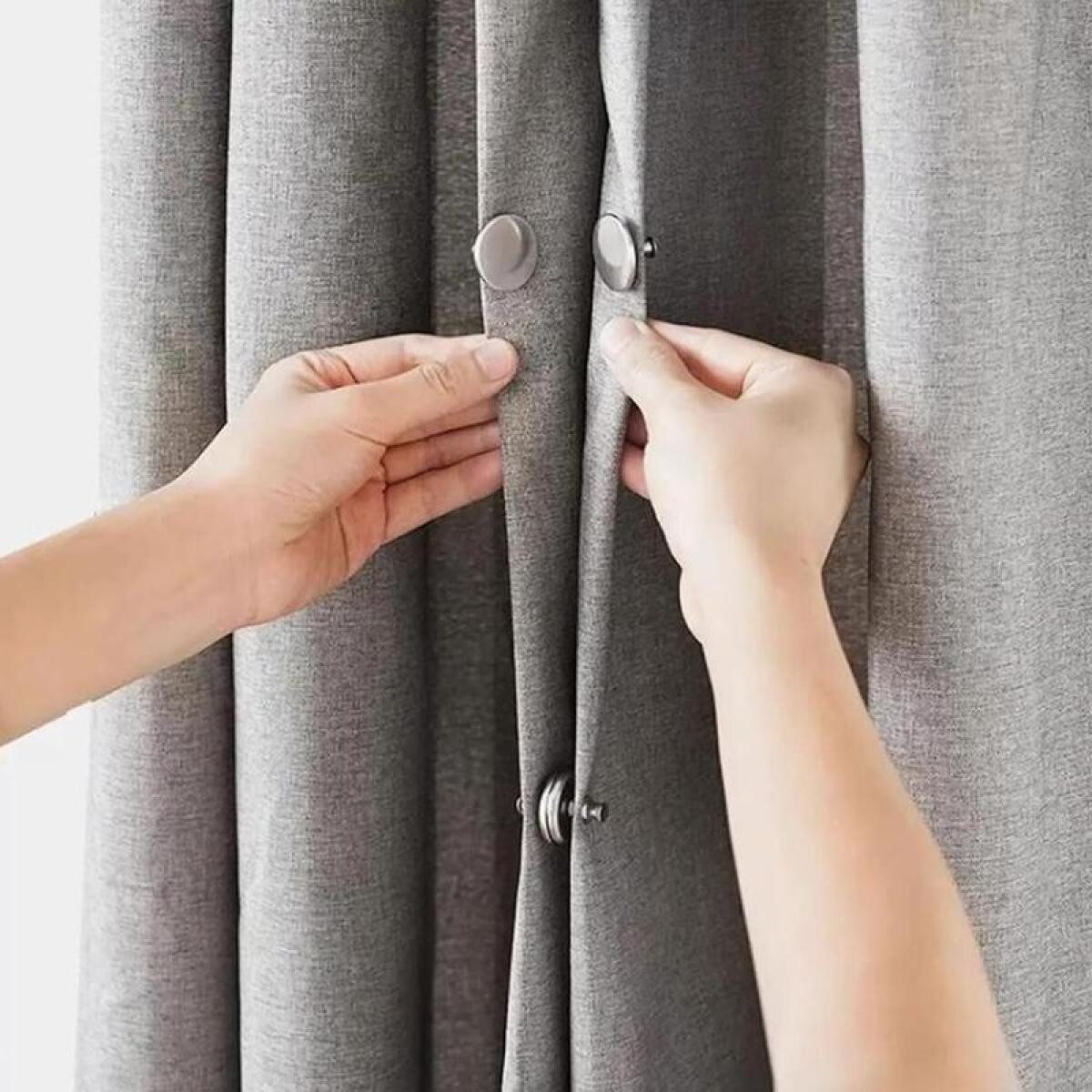 FELIXLEO Raffhalter Set Magnetische Gardinenschnallen für Zuhause, Schlafzimmer, (10-tlg)