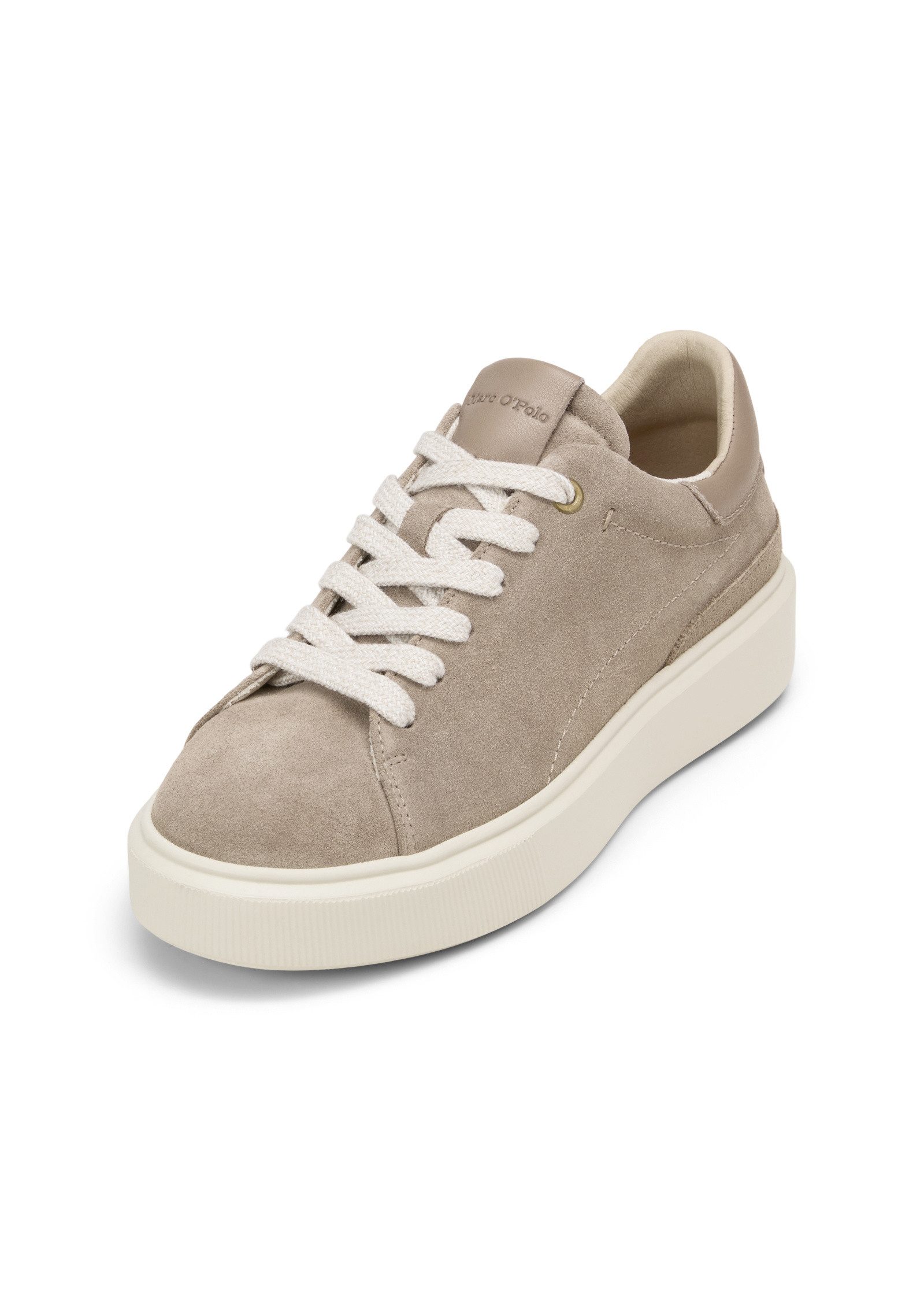 aus softem Veloursleder Sneaker
