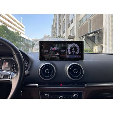 TAFFIO Für Audi A3 8V 12-20 10" Touchscreen Android GPS Navigation CarPlay Einbau-Navigationsgerät
