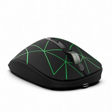 INCA wireless Maus, Computermaus, wiederaufladbar Micro Usb anschluss Maus