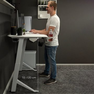 Ultimate Setup Tischgestell Schreibtischgestell elektrisch höhenverstellbar, Tischgestell