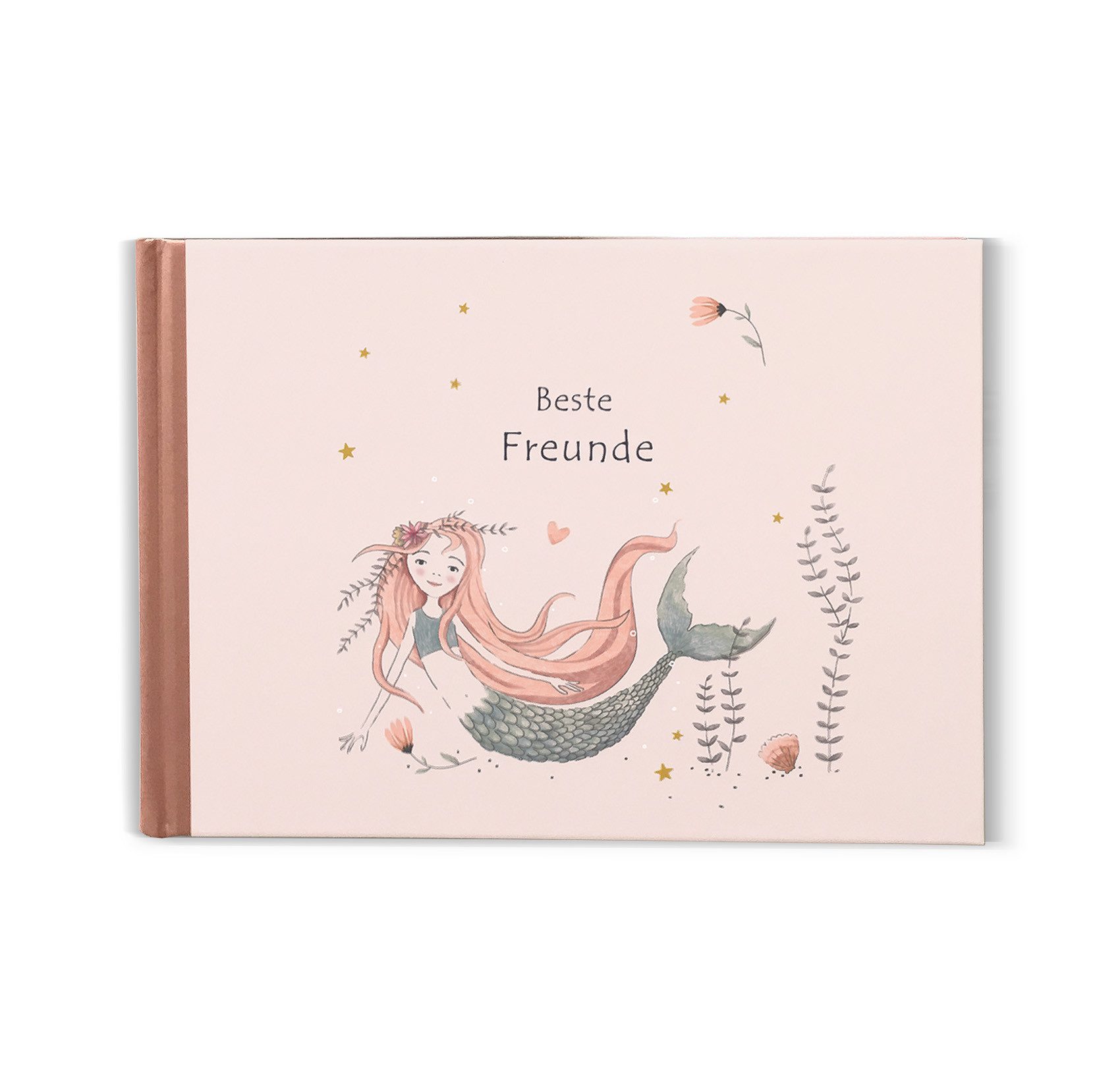 Designforlittleones Poesiealbum Kinderfreundebuch Meerjungfrau - Eine bezaubernde Welt voller Magie! Marion Lesnik, 16 unterschiedlich gestaltete Seiten