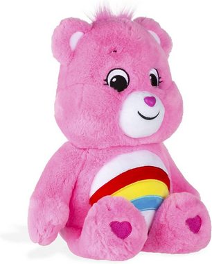 soma Kuscheltier Glücksbärchi Kuscheltier Care Bears Hurra Bärchi pink XXL 67 cm (1-St), Super weicher Plüsch Stofftier Kuscheltier für Kinder zum spielen