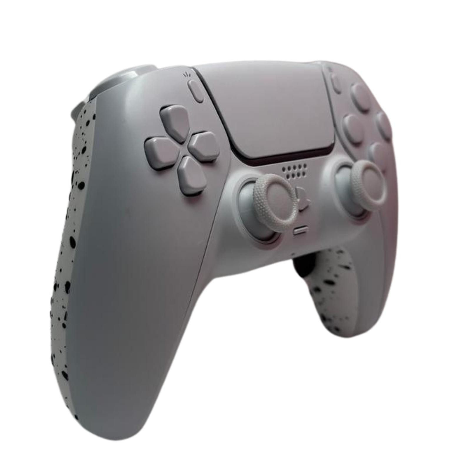 Paju-technik Design Only White Digital PlayStation 5-Controller (Digital Tasten, Mausclick Trigger, Hall Effekt Sticks)