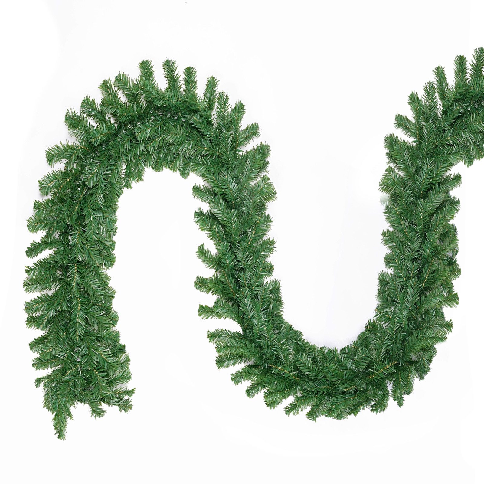 Kunstgirlande Weihnachtsgirlande Außen Kunstgirlande Weihnachten Tannengirl günstig online kaufen