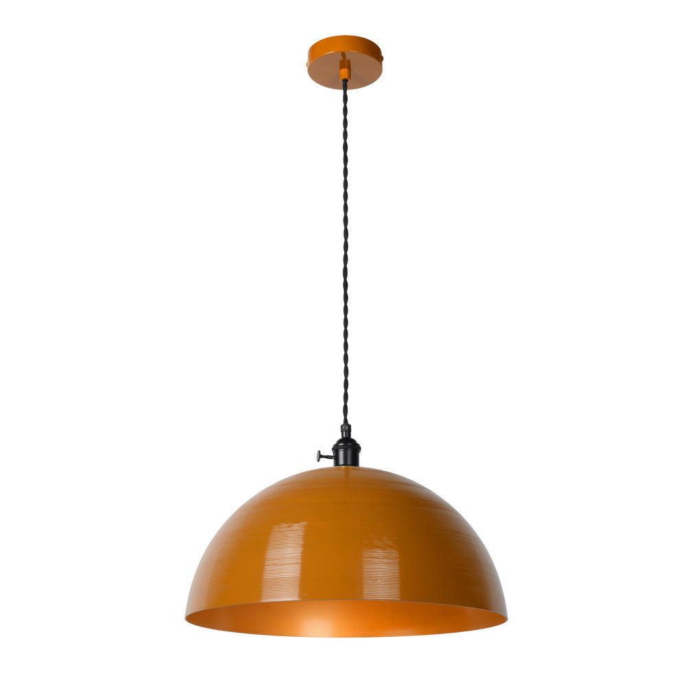 Lucide Pendelleuchte Pendelleuchte Marne in Gelb E27