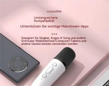 Bifurcation Tragbares Bluetooth-Lautsprecher- und 2-Mikrofon-Set für Partys Bluetooth-Lautsprecher
