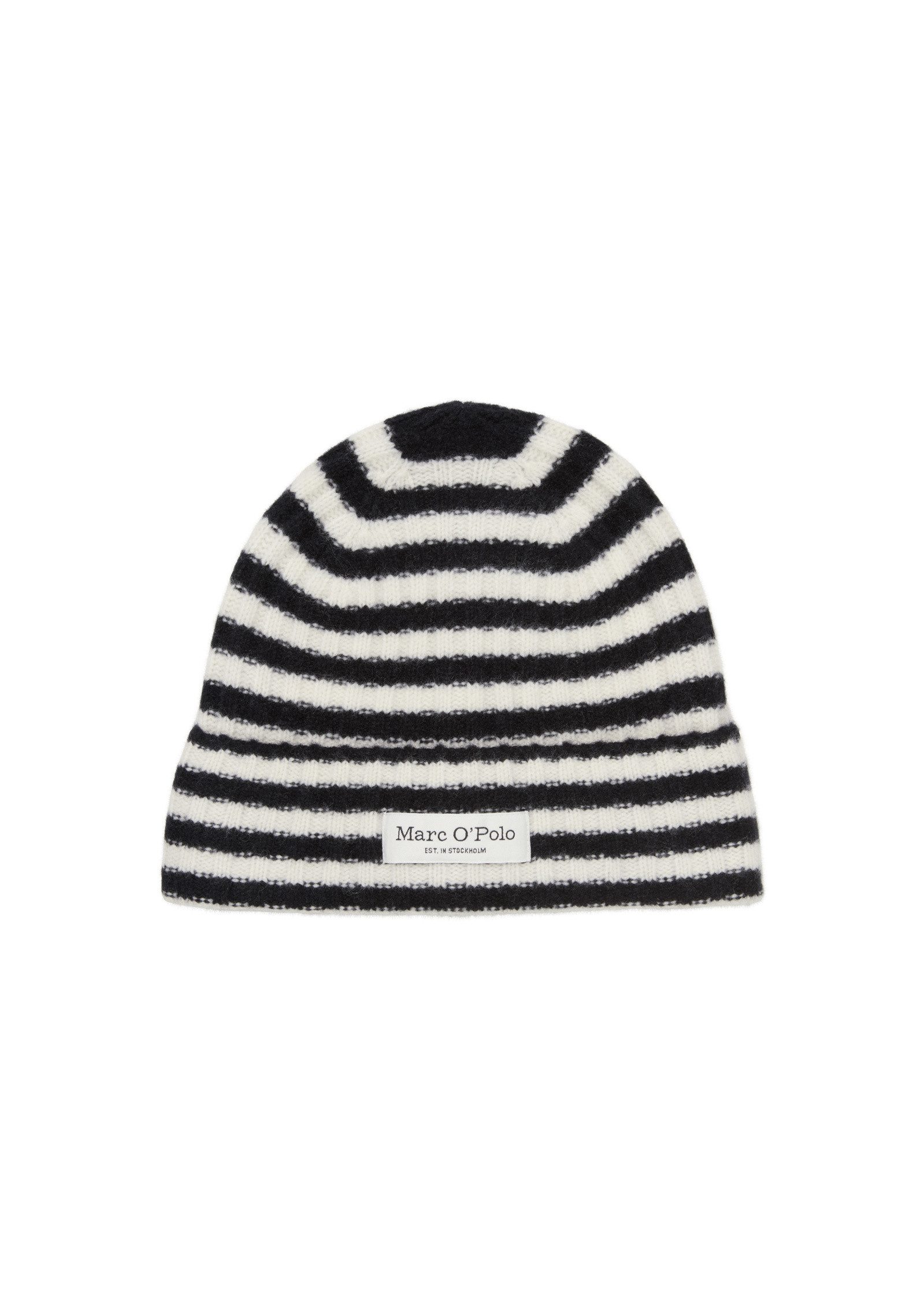 Marc O'Polo Flat Cap aus flauschigem Wolle-Mix