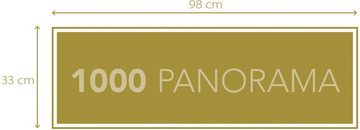 Clementoni® Puzzle Panorama, Anne Stokes Collection - Drachen-Freundschaft, 1000 Puzzleteile, Made in Europe, FSC® - schützt Wald - weltweit
