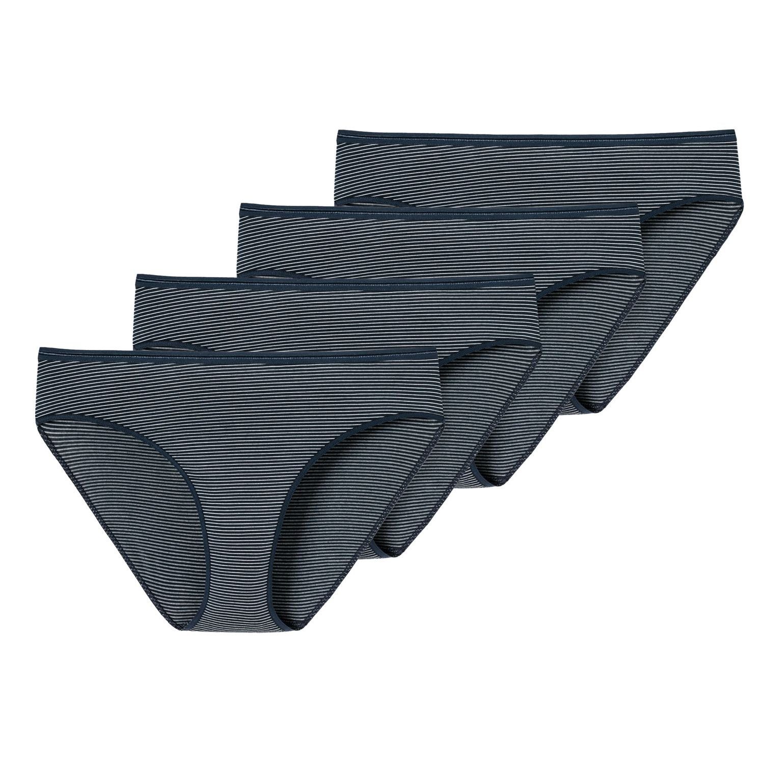 Schiesser Taillenslip Modal Essentials (4-St) sehr hochwertig, mit weichem feinen Bundgummi im 4er Pack