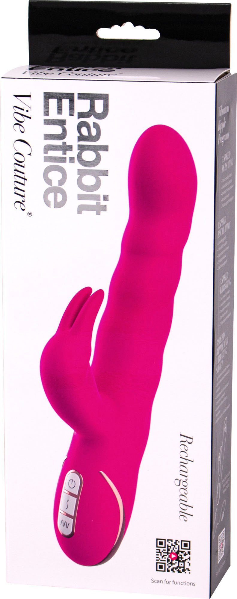 Couture Entice pink Rabbit-Vibrator Vibe