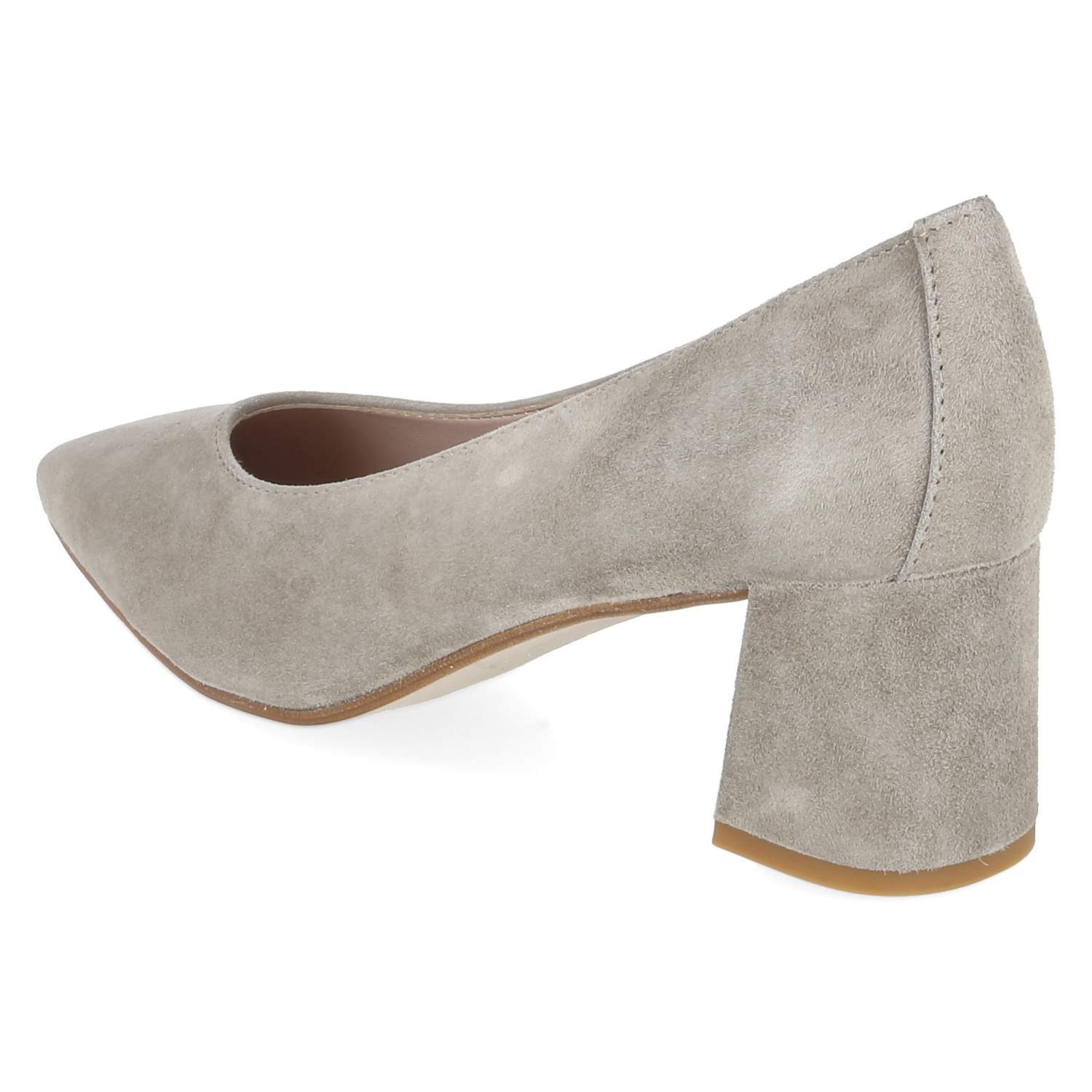 Kaerlek Kaerlek K131 SALVIA Damen Rauleder gruen Keilpumps