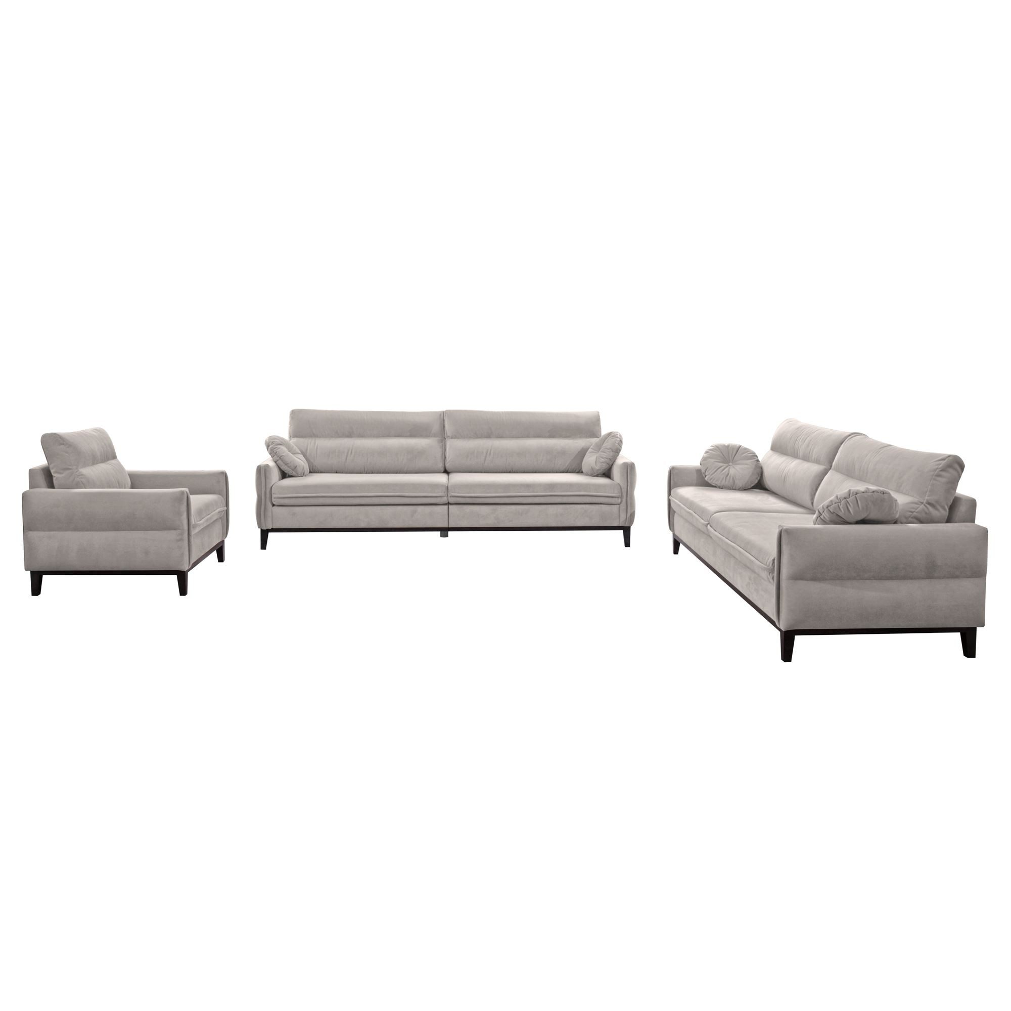 Beautysofa Polstergarnitur Belweder, (Couchgarnitur 321 Möbelset), günstig online kaufen