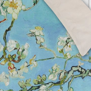 Bettwäsche Wendebettwäsche "Almond Blossom", Beddinghouse x Van Gogh Museum, Mako-Satin, 2 teilig, Blumen