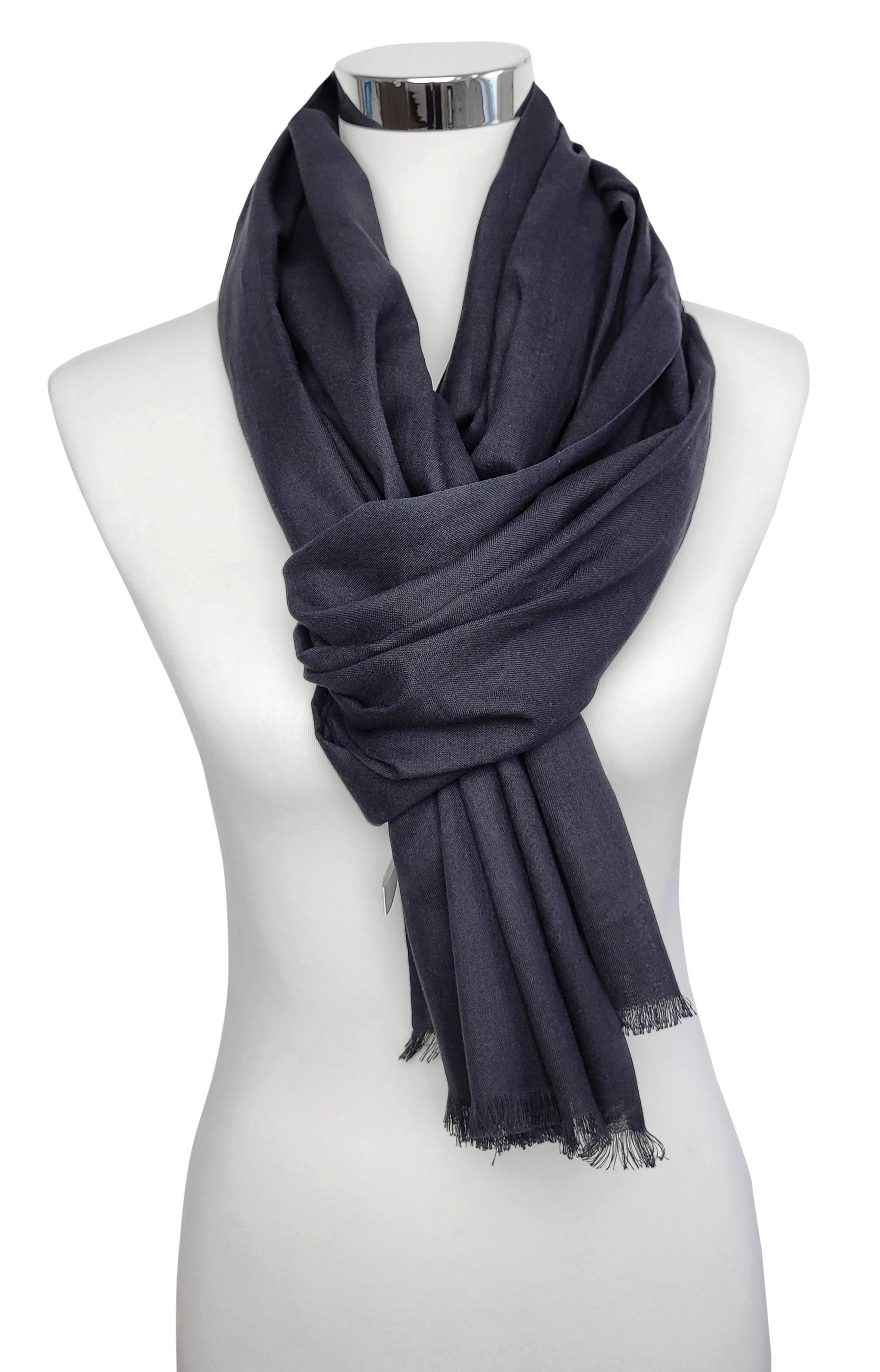 Bovari Schal Damen-Schal aus 100% gekämmter günstig online kaufen