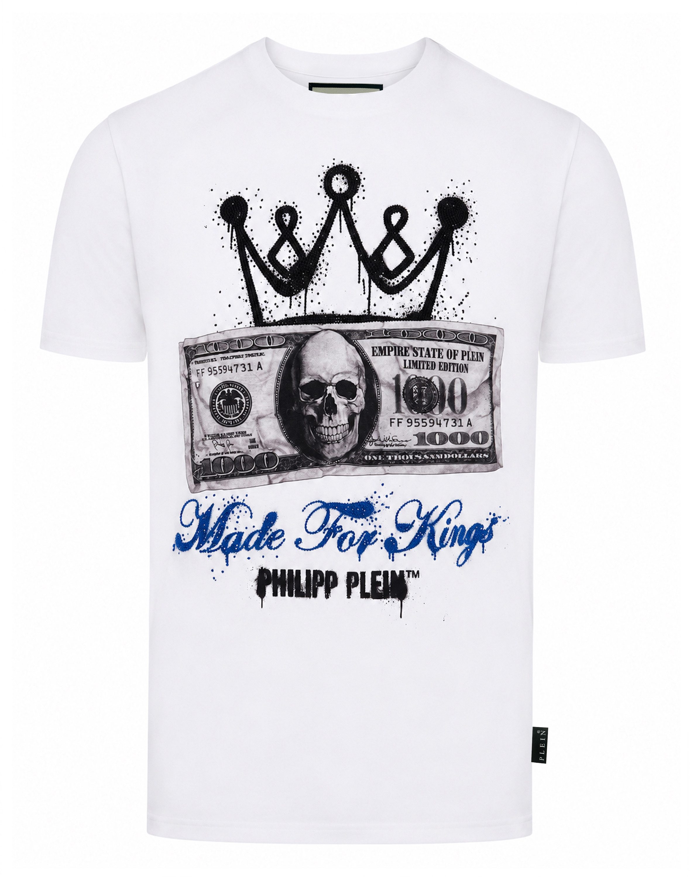 PHILIPP PLEIN T-Shirt Kurzarm-Rundhals-T-Shirt
