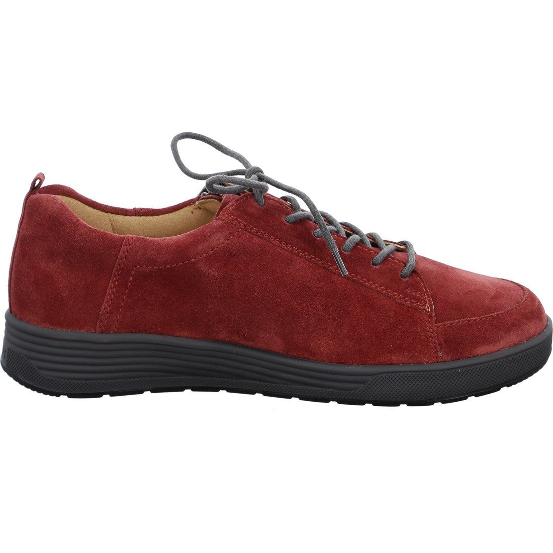 Rauleder rot Schuhe, Ganter Klara 047621 Ganter Schnürschuh - Schnürschuh