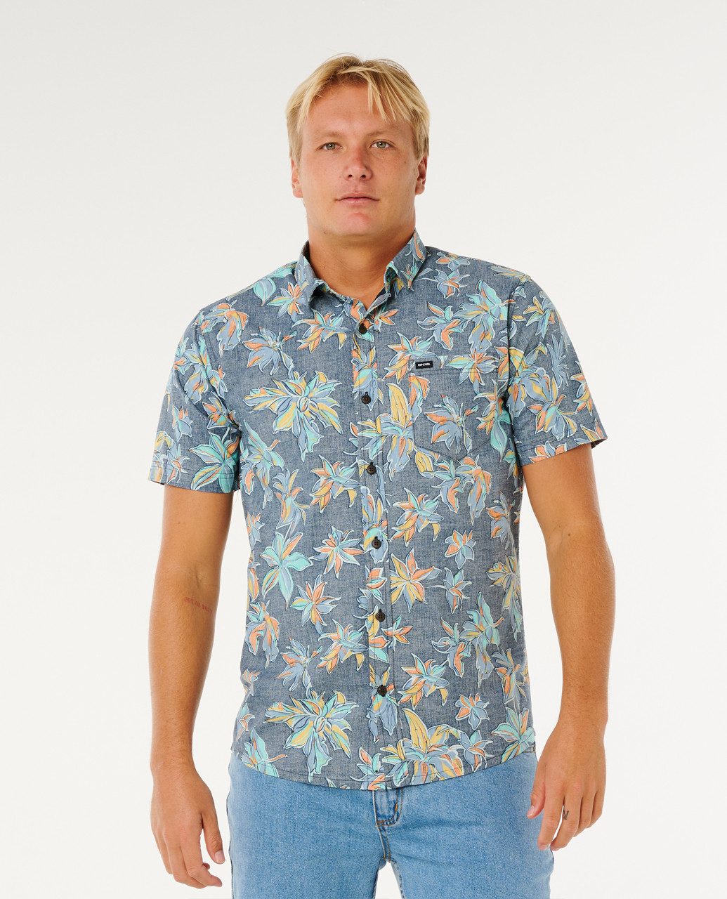 Rip Curl Hawaiihemd Sessions Short Sleeve Shirt
