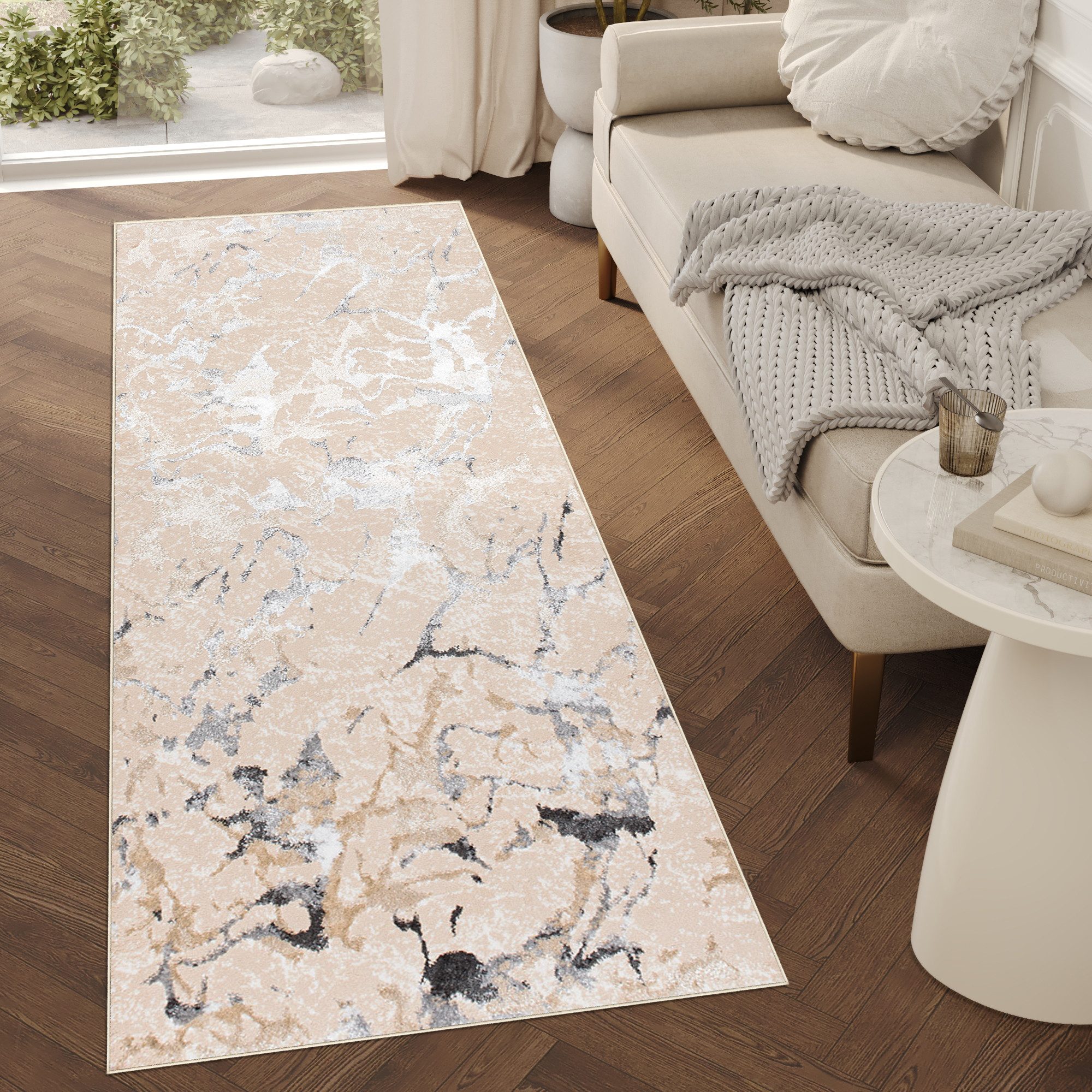 Tapiso Läufer CRYSTAL, rechteckig, Höhe: 8 günstig online kaufen