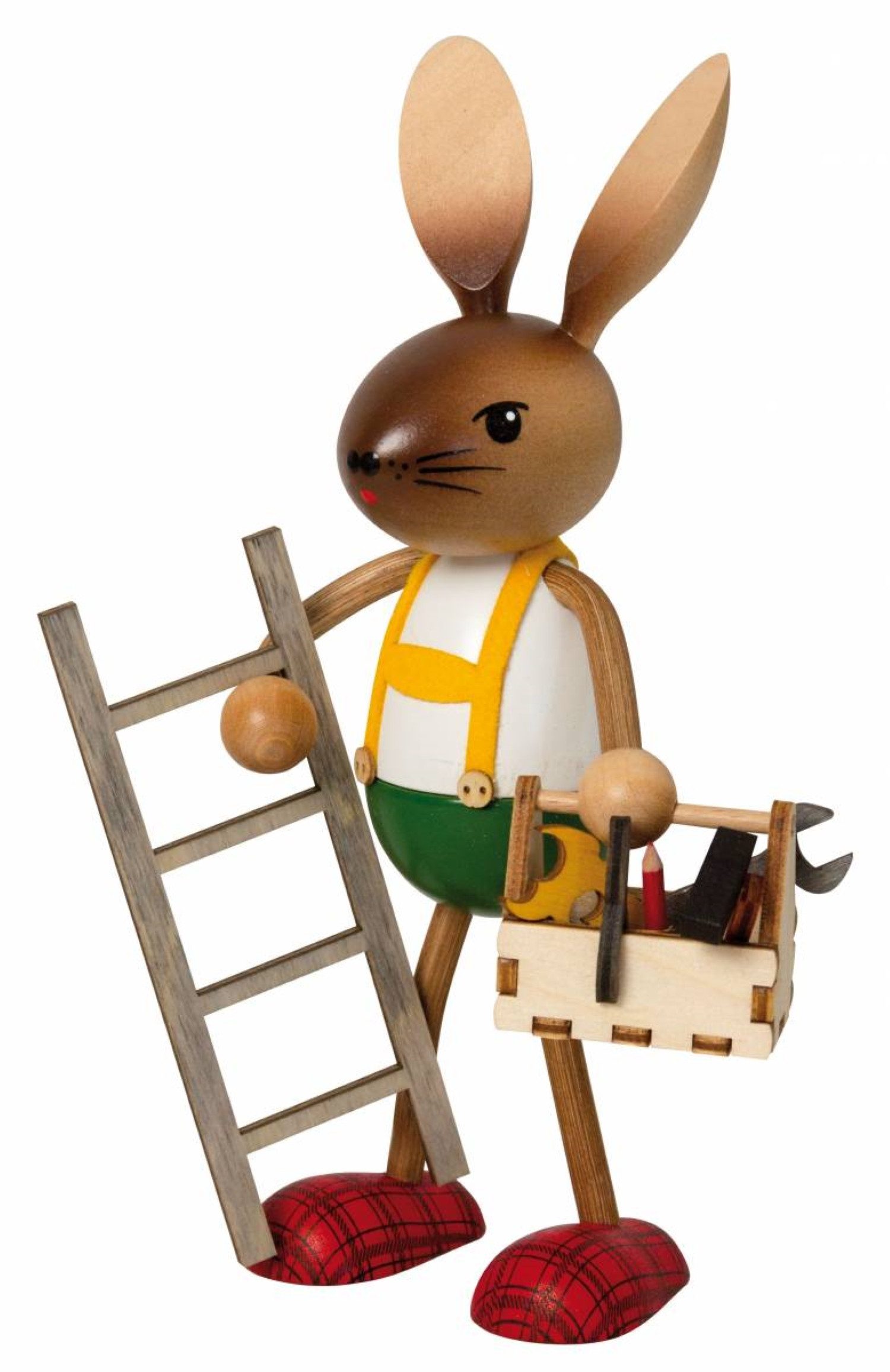 Kuhnert Osterhase Kuhnert Osterhase mit langen Beinen, Handwerker, Erzgebirgische Holzkunst