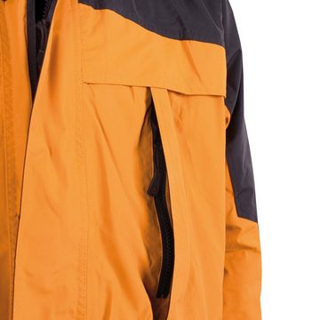 ABRAXAS Funktionsjacke Übergrößen 3-in-1 Funktionsjacke softorange-schwarz Marc&Mark Davos